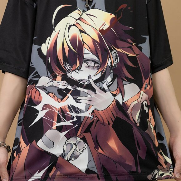 ACDC Rag x Gedraji Cryptid Corpse Black Oversized Tee - Picture 4 of 6